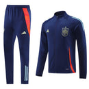 Conjunto de Treino Espanha 2024 - Casaco sem Capuz