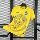 Camisa Seleção Brasil Jesus Cristo - Copa do Mundo 2026