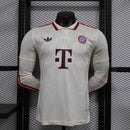 Camisa Manga Comprida FC Bayern Munique 2024-25 Edição 125º Aniversário  Versão Jogador